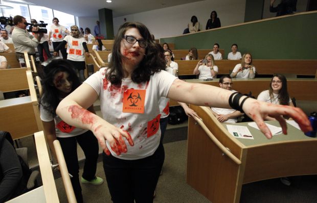 Zombie apocalypse exercise